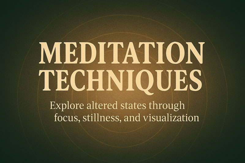 Meditation Techniques